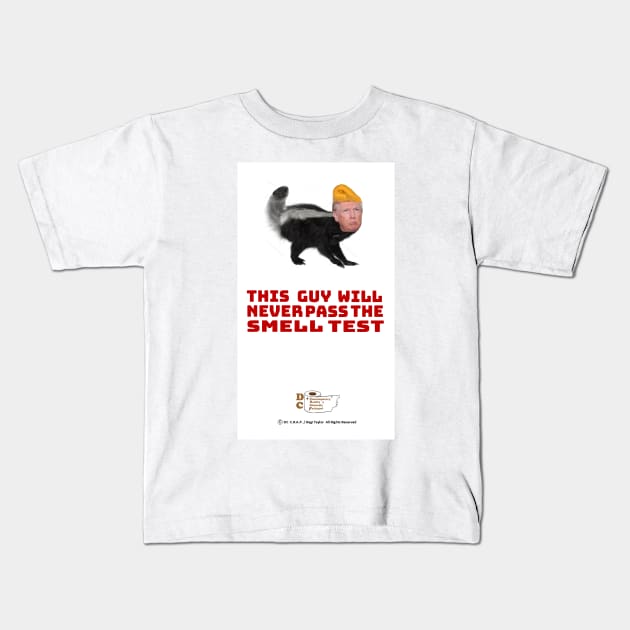 Smell Test Kids T-Shirt by arTaylor